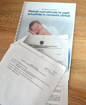 Conferința științifico-practică, cu genericul &rdquo;Maladii nutriționale la copii: alctualitați &icirc;n conduita clinică&rdquo;